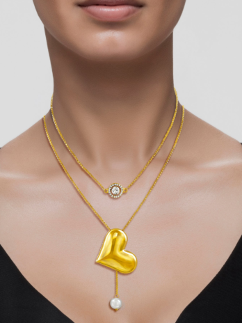 Anti-Tarnish Double Layer Necklace✨