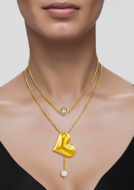 Anti-Tarnish Double Layer Necklace✨ - Image 2